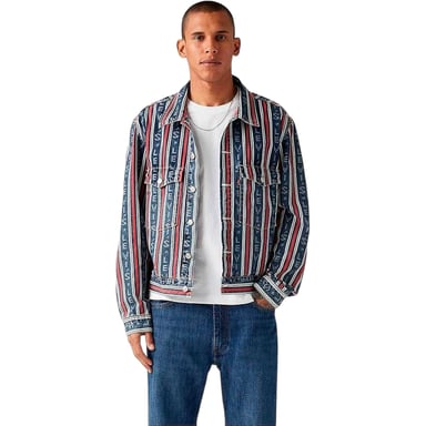 Levis - Truckerjacke für Herren, Denim (Blau)