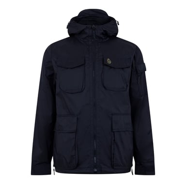 Luke 1977 - "Curation" Softshelljacke für Herren, mit Kapuze (Dunkel-Marineblau)