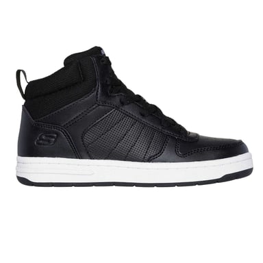 Skechers - "Smith Street" High Top Turnschuhe für Kinder (Schwarz/Weiß)