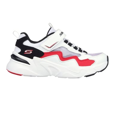 Skechers - "Bobsbamina" Sneaker für Kinder (Weiß/Rot/Schwarz)