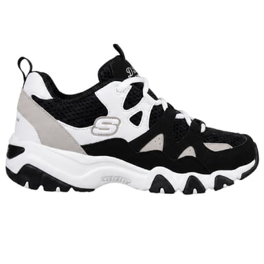 Skechers - "DLites 2.0" Sneaker für Kinder (Schwarz/Weiß)