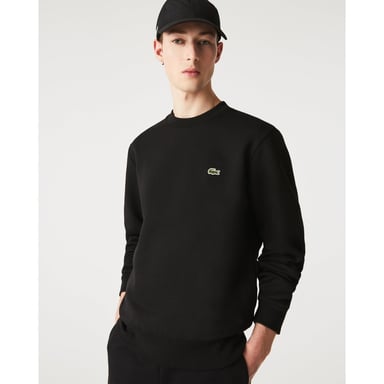 Lacoste Brand Logo Solid Schwarz Pullover
