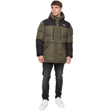 Crosshatch - Steppjacke für Herren, Polyester (Grün)