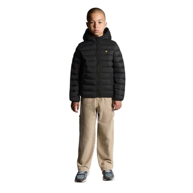 Lyle & Scott - "Pac A Mac" Steppjacke für Kinder (Samtschwarz)