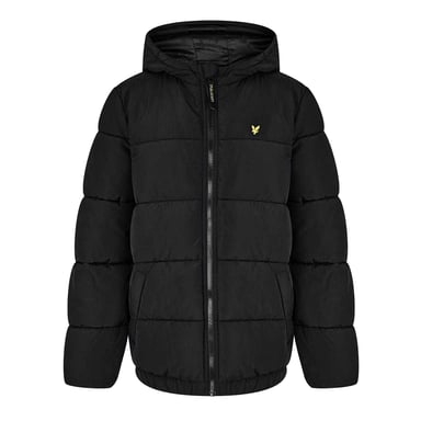 Lyle & Scott - Steppjacke für Kinder, Gesteppt (Schwarz)