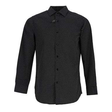Scotch And Soda - Hemd für Herren, Langärmlig (Schwarz/Grau)
