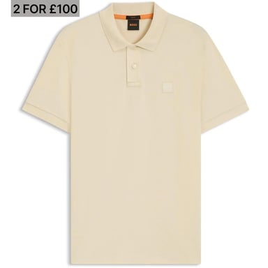 Boss - "Passenger" Poloshirt für Herren (Hellgelb)