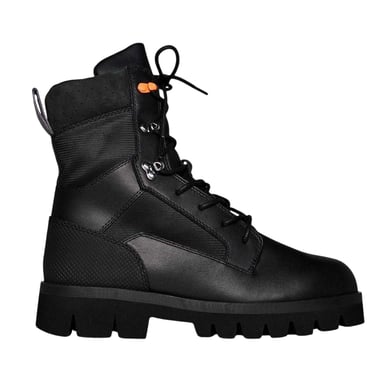 Heron Preston - Springerstiefel für Damen, Leder (Schwarz)