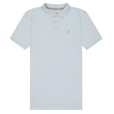 Farah - "Bugsworth" Poloshirt für Jungen, kurzärmlig (Wasserblau)