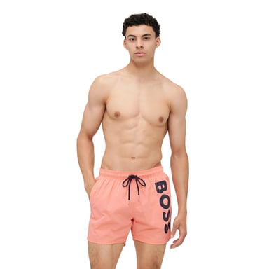 Boss - "Octopus" Badeshorts für Herren, Logo (Leuchtend Rosa)