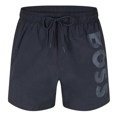 Boss - "Octopus" Badeshorts für Herren, Logo (Dunkelgrau)