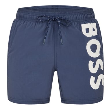 Boss - "Octopus" Badeshorts für Herren, Logo (Marine)