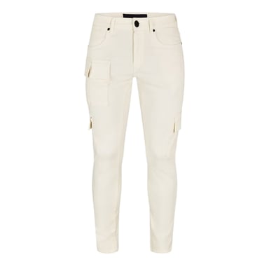 Criminal Damage - "Utility" Jeans für Herren (Naturweiß)