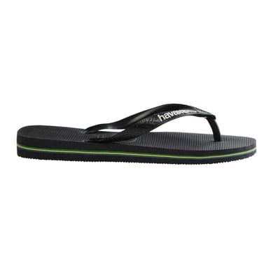 Havaianas - "Brasil" Flipflops für Herren/Damen Unisex (Schwarz)