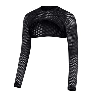 Speedo - Kurzes Top für Damen, Performance, Netzmaterial (Bunt)