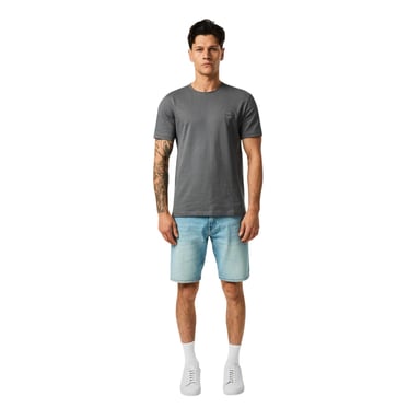 Boss - T-Shirt für Herren, Premium-Baumwolle (Holzkohle)