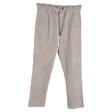Bottega Veneta Hose mit geradem Bein aus grauem Cord