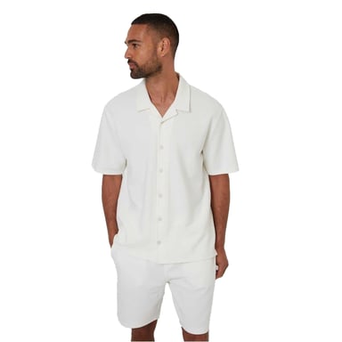 Threadbare - "Embley" Hemd für Herren, leger (Ecru)