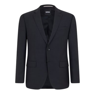 Boss - Anzugjacke für Herren, Reverskragen (Dunkelgrau)