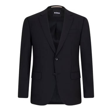 Boss - Anzugjacke für Herren, Reverskragen (Schwarz)