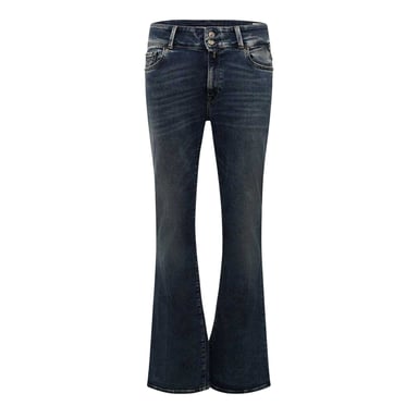 Replay Damen New Luz Bootcut Jeans (Blau)