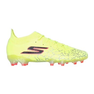 Skechers - "Skx 01 Elite" Fußballschuhe mit festem Boden für Jungen, niedrig geschnitten (Gelb/Schwarz)