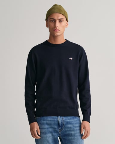 Gant Classic Cotton C-Neck Strickpullover