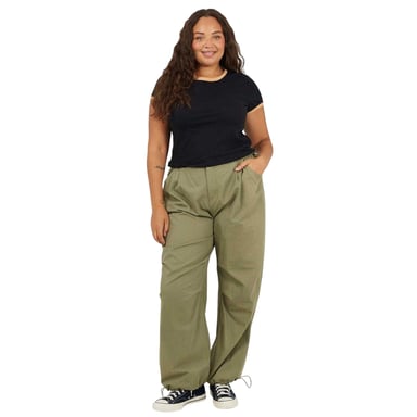 Brave Soul - T-Shirt für Damen, Rundhalsausschnitt, Plus (Schwarz/Camel)