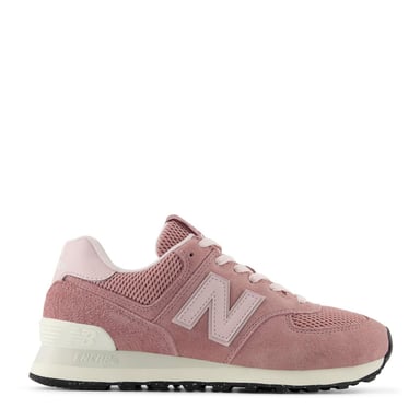 New Balance - "574" Sneaker für Damen, Wildleder, Keilabsatz (Pink)