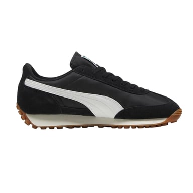 Puma - "Easy Rider" Vintage Sneaker für Herren, Leder, niedrig geschnitten (Schwarz/Weiß)