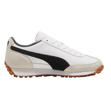 Puma - "Easy Rider" Vintage Sneaker für Herren, Leder, niedrig geschnitten (Weiß/Schwarz)