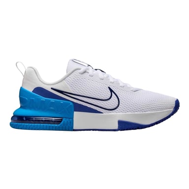 Nike - "Alpha" Sneaker für Herren, Luftgepolstert (Weiß/Königsblau)
