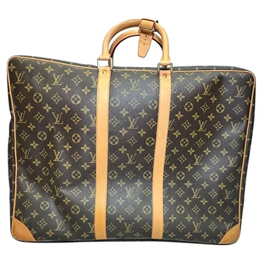 Louis Vuitton Monogram Sirius 55 Koffer aus braunem Canvas