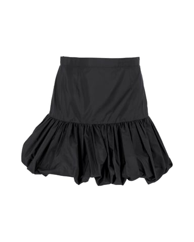 Stella McCartney Bubble-Rock aus schwarzer Seide