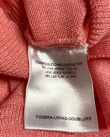 Gucci Strickbluse aus rosa Schurwolle