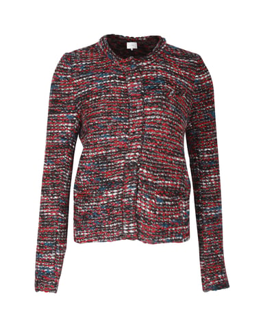 Iro Carene Tweedjacke aus mehrfarbigem Acryl und Wolle