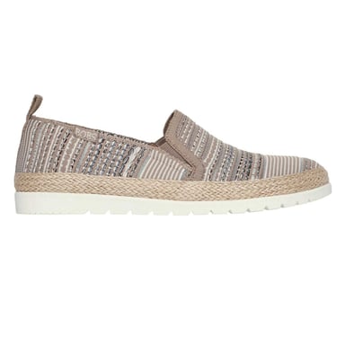 Skechers - "Twin Gore" Espadrillen für Damen, gewebter Stoff, Zum Anschlüpfen (Bunt)