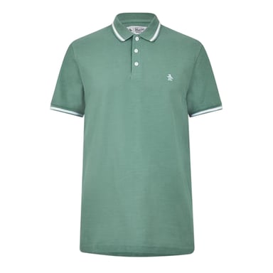 Original Penguin - Poloshirt für Herren, Regulär, kurzärmlig (Ölblau)