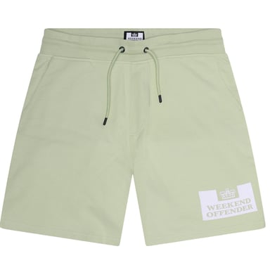 Weekend Offender - "Parma" Sweat-Shorts für Herren (Minzgrün/Weiß)