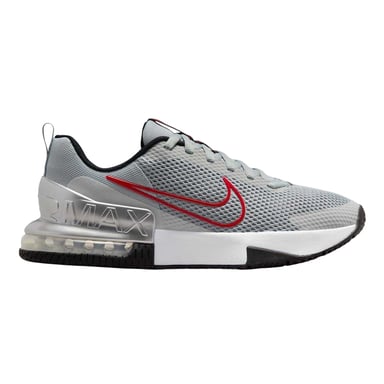 Nike - "Alpha" Sneaker für Herren, Luftgepolstert (Silber/Rot)