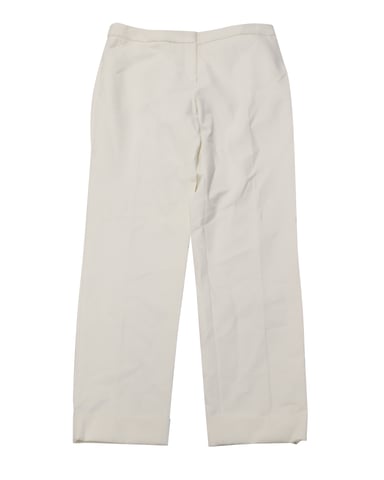 Armani Wide Leg Hose aus weißer Baumwolle