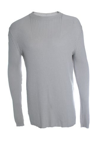 Rick Owens, Phlegethon SS21 grauer Pullover