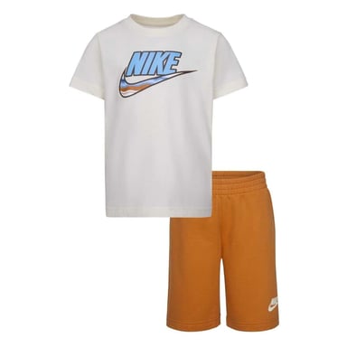 Nike - T-Shirt und Shorts für Kinder (Monarchin/Orange)