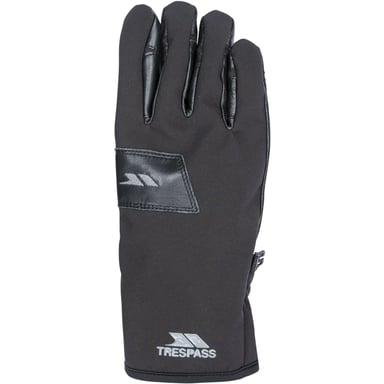 Trespass - Athletisch-Handschuhe für Herren, Leder, Schneesportarten (Schwarz)