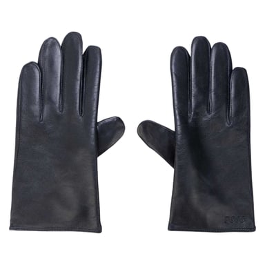 Boss - "Gioli" Handschuhe für Herren, Lammleder (Dunkelblau)