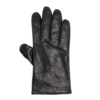 Boss - "Gioli" Handschuhe für Herren, Leder (Schwarz)