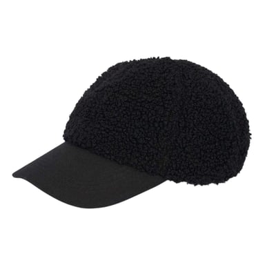 Brave Soul - Baseball-Mütze für Herren, Teddyfleece (Schwarz Teddyfleece)