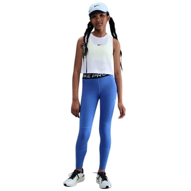 Nike - "Pro" Strumpfhosen für Mädchen (Blau/Weiß)