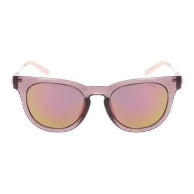Nike - "Trend" Oval-Sonnenbrille (Braungrau/Fuchsie)