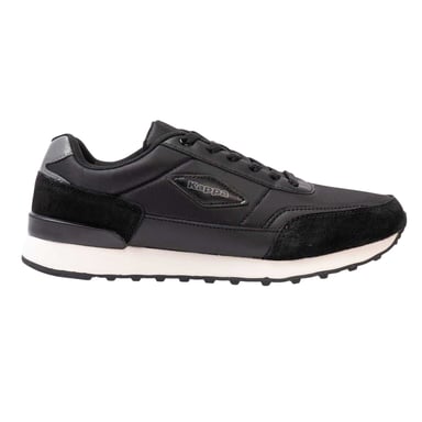 Kappa - Sneaker für Herren, Wildleder, Flach (Schwarz)